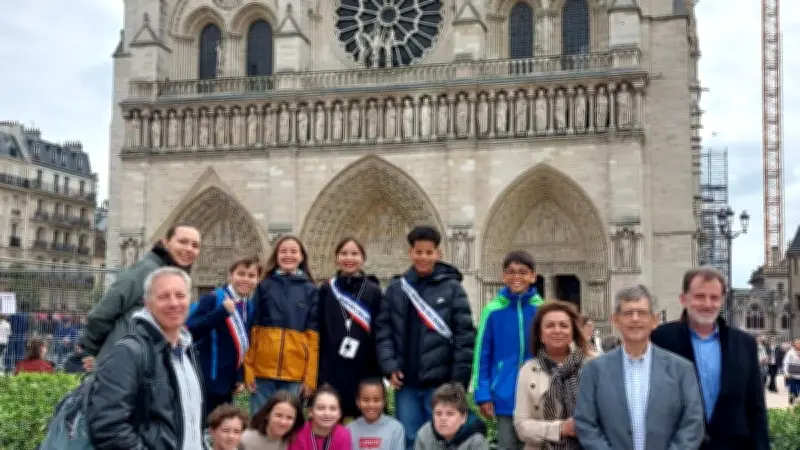 Les jeunes élus des Angles en escapade citoyenne à Paris