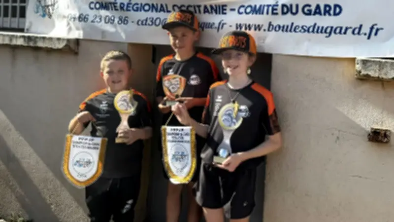 Les Minots du Pont du Gard brillent au championnat du Gard