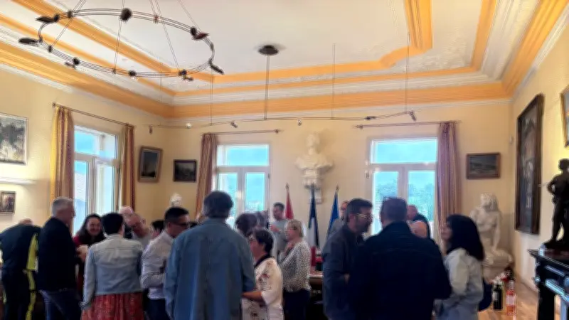 Les nouveaux Montblanais accueillis lors d'une réception à la mairie