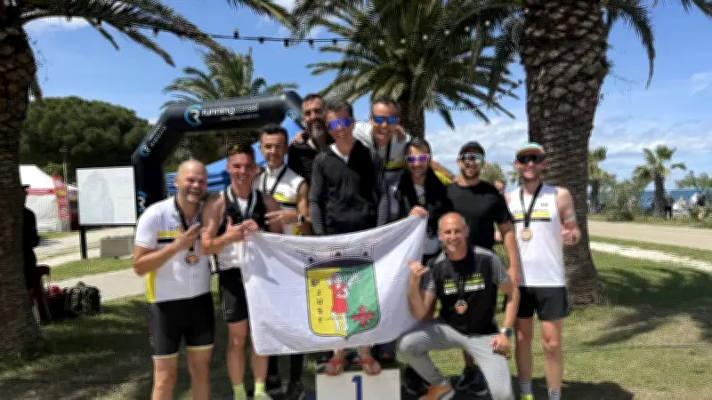 Les Saint-Justois brillent au triathlon d'Argelès-sur-Mer