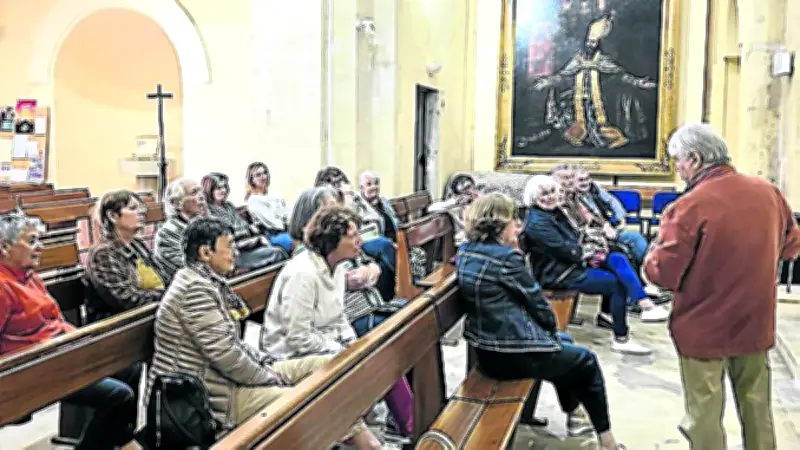 L'histoire de l'église de Saint-Césaire racontée par Francis Brun