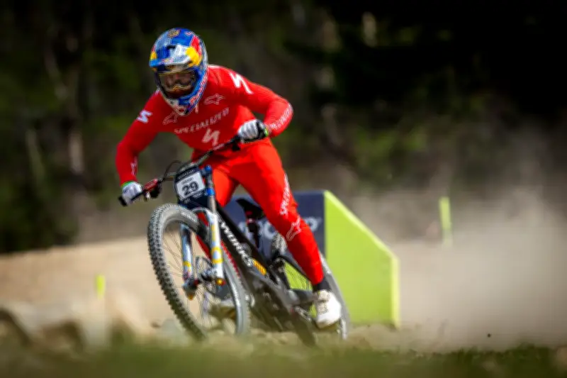 Loïc Bruni, ambitieux pour sa 100e étape de Coupe du monde à Loudenvielle