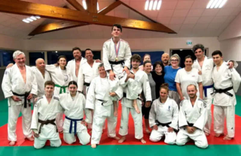 Lohan Bégué champion fédéral de judo adapté après quatre ippons