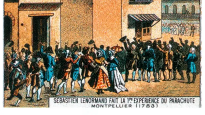 Louis-Sébastien Lenormand : l'inventeur montpelliérain du premier parachute
