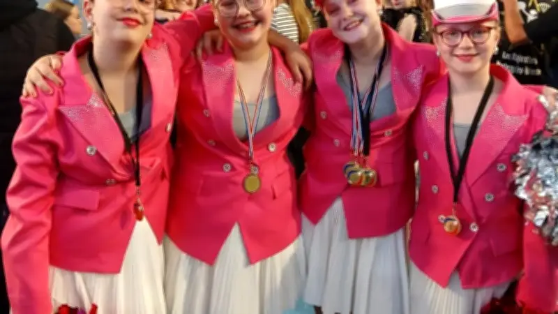 Majorettes de l'Aveyron : l'or aux Championnats de France AMF