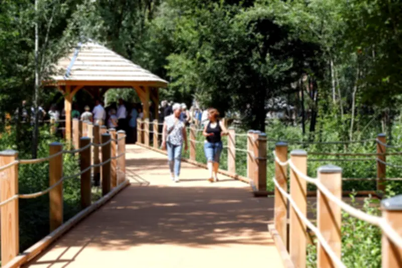 Mandelieu inaugure une forêt urbaine de 3 hectares pour 40 millions d'euros