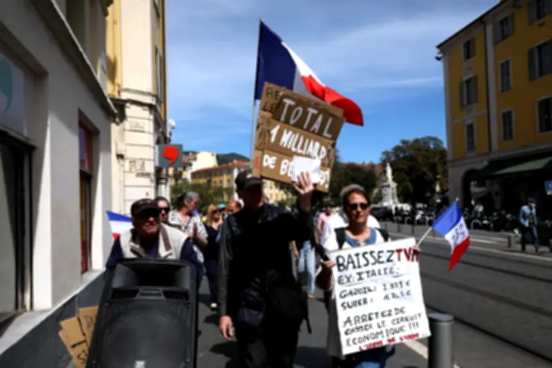 Manifestation de « gilets jaunes » contre l'inflation à Nice ce samedi