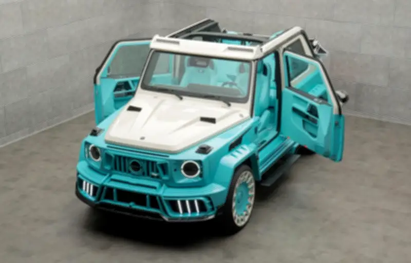 Mansory Azura : un Classe G cabriolet à 500 000 €, le mauvais goût touche le ciel