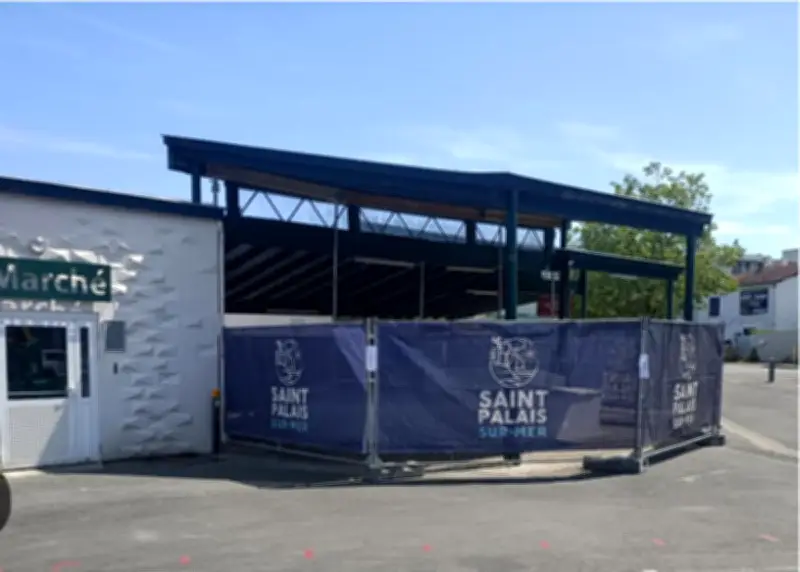 Marché de Saint-Jean-de-Luz : travaux d'urgence pour sauver la saison estivale