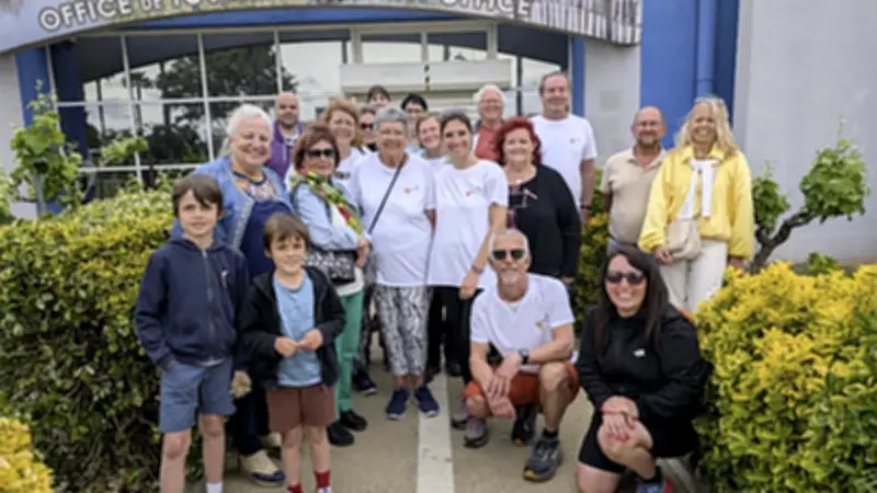 Marche contre le cancer : étape à Marseillan pour l'association Valérie 54