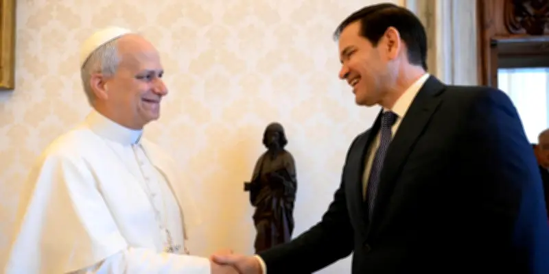 Marco Rubio en mission d'apaisement au Vatican