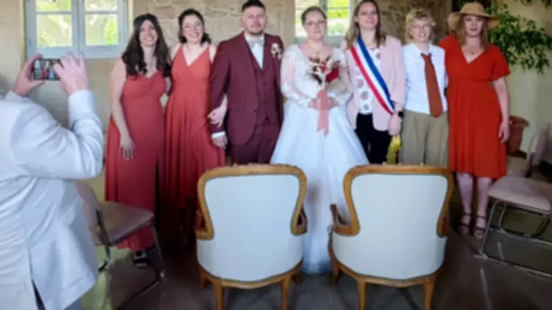 Mariage à Bernis : Florine et Xavier Sulli se sont dit oui