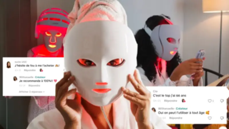 Masques LED sur TikTok : entre promesses et réalité, que valent-ils vraiment ?