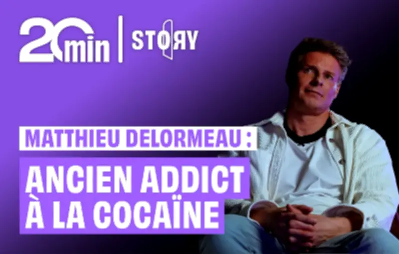 Matthieu Delormeau raconte sa descente aux enfers à cause de la cocaïne