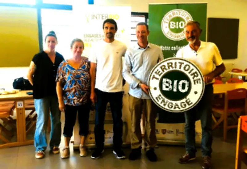 Médis obtient le label Territoire bio engagé pour sa cantine scolaire