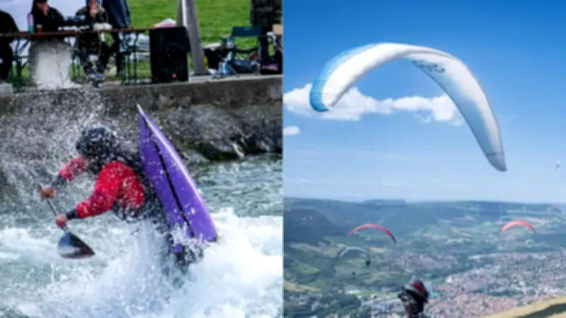 Millau accueille des compétitions mondiales de parapente et kayak fin juin