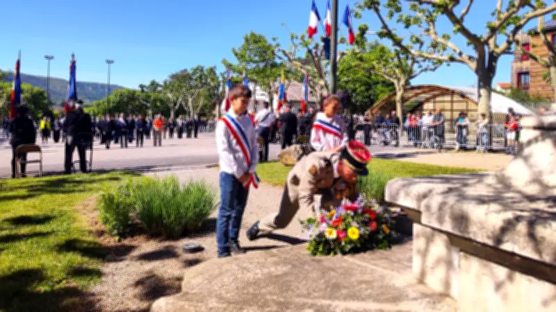 Millau commémore le 81e anniversaire de la victoire du 8 mai 1945
