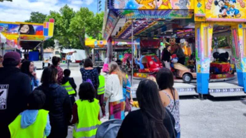 Millau : fête foraine gratuite pour enfants handicapés, une première réussie