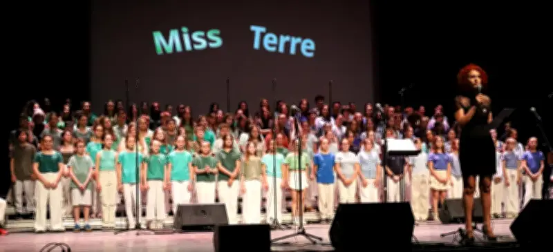 Miss Terre : 130 choristes unis pour l'écologie à Saint-Loubès