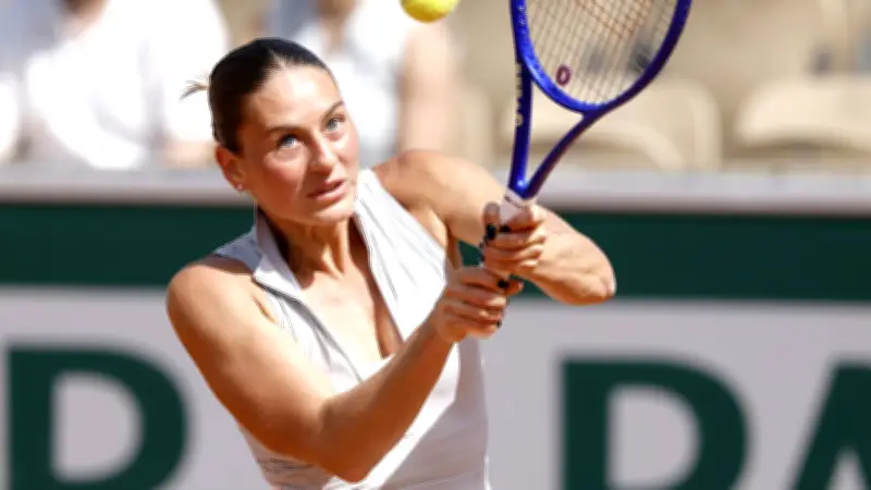 Missile près de chez ses parents : une joueuse ukrainienne en larmes à Roland-Garros