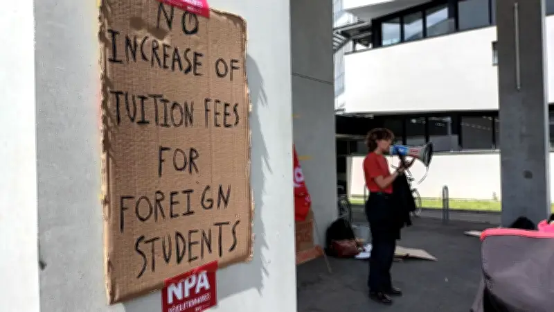 Mobilisation à Bordeaux contre la hausse des frais pour étudiants étrangers