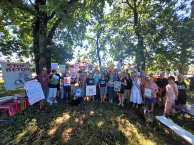 Mobilisation contre le projet Emme à Parempuyre : les opposants montent au créneau