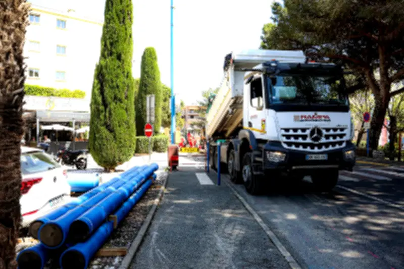Modernisation du réseau d'eau potable à Mandelieu-la-Napoule