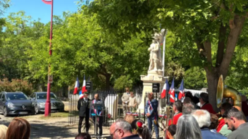 Montfrin : une stèle pour les victimes civiles du 14 août 1944