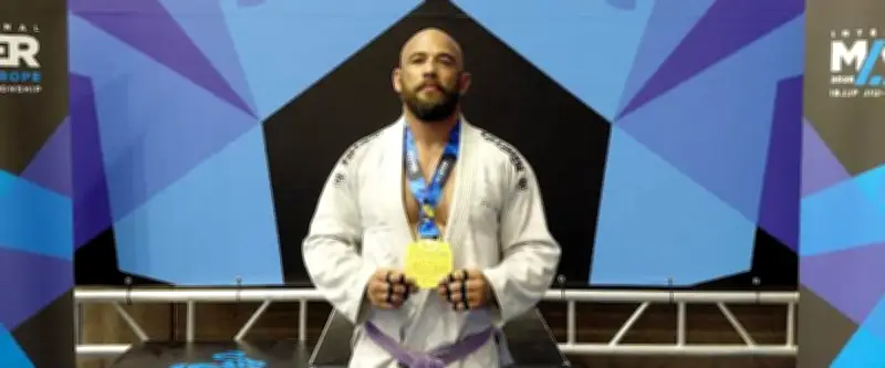 Moïse Santamaria champion d'Europe de jiu-jitsu brésilien