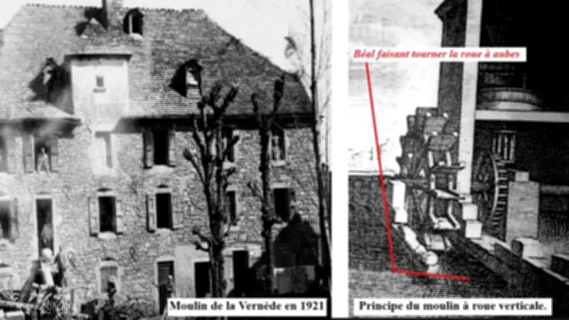 Moulin de la Vernède à Mende : 800 ans d'histoire