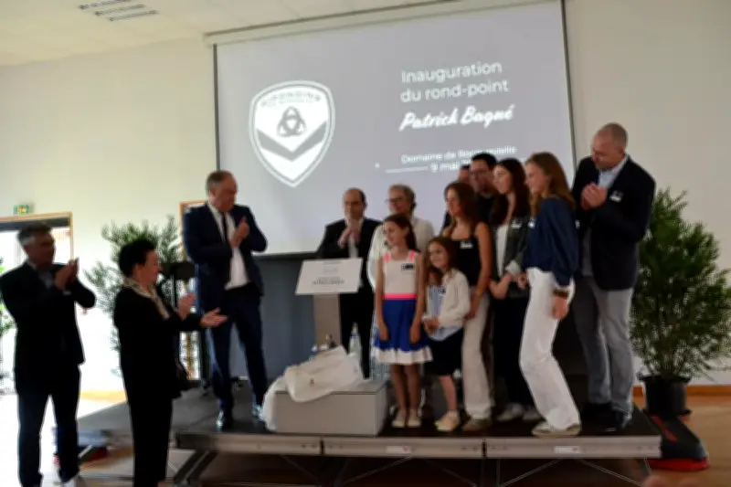 Mérignac : un rond-point au nom de Patrick Baqué, président historique des Girondins