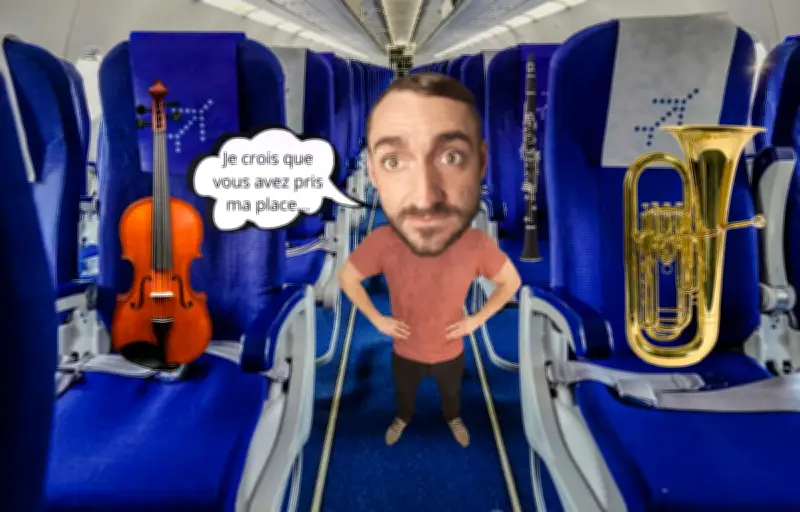 Musiciens en lutte contre les compagnies low cost pour leurs instruments