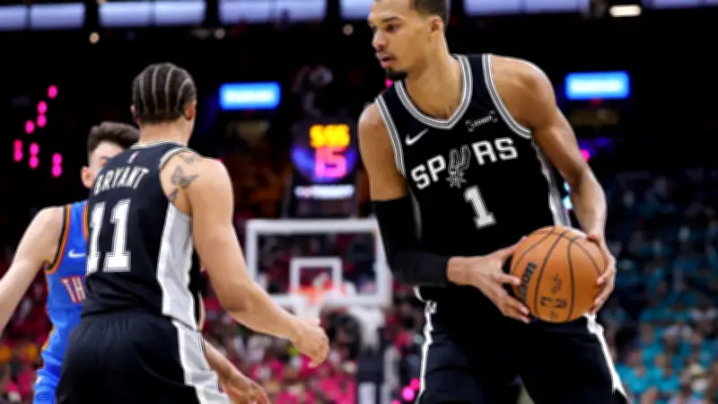 NBA : les Spurs battus par le Thunder, Wembanyama peu inspiré