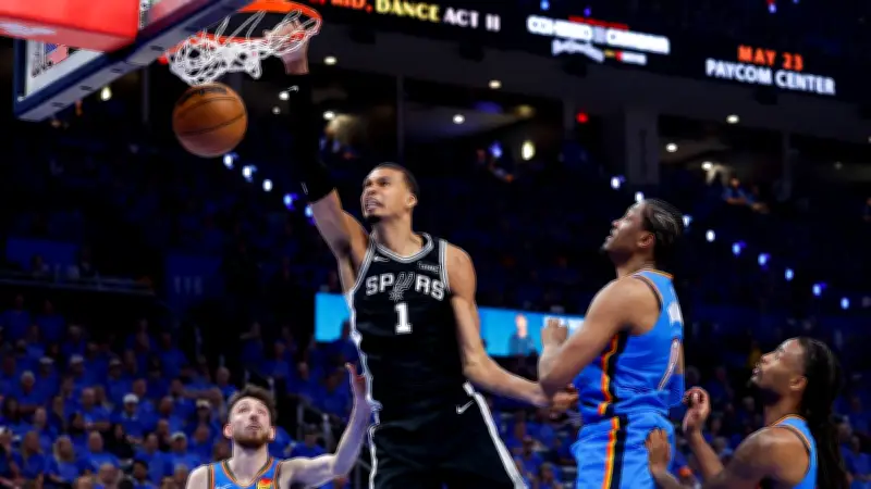 NBA : match 2 Spurs-Thunder avec Wembanyama, heure et chaîne