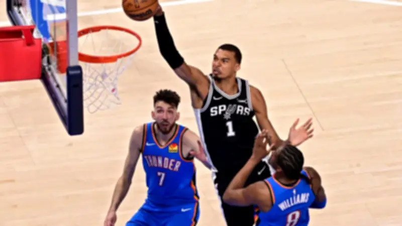 NBA : Wembanyama géant avec 41 points, les Spurs battent le Thunder en prolongation