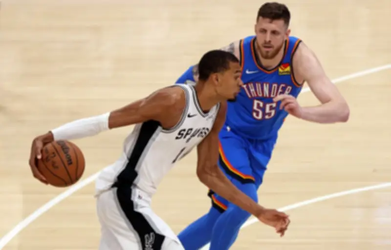NBA : Wembanyama moins flamboyant, le Thunder égalise en finale de conférence Ouest