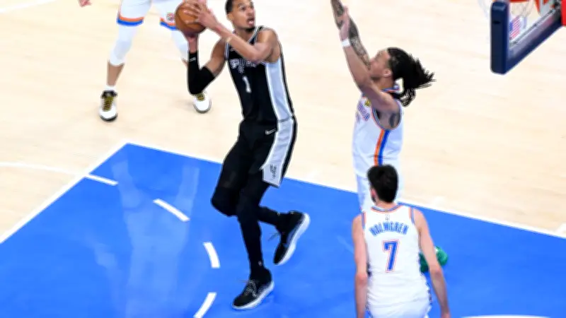 NBA : Wembanyama muselé, le Thunder mène 3-2 en finale Ouest