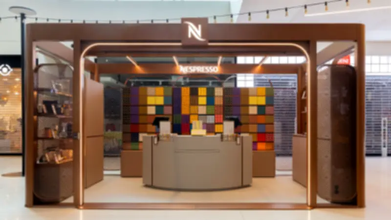 Nespresso ouvre une boutique immersive de 17 m2 à Cergy