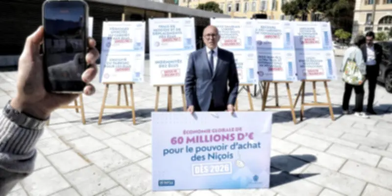À Nice, Ciotti met en scène baisses d'impôts et coupes budgétaires