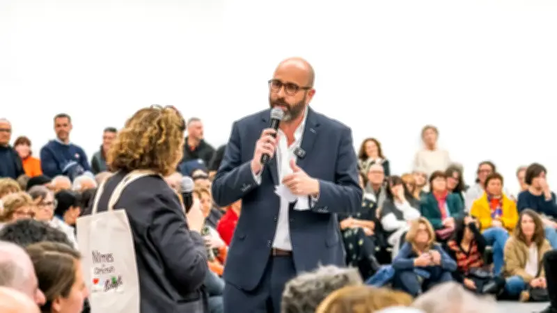 Nîmes : Vincent Bouget lance sept rencontres citoyennes "Bonjour Nîmes !"