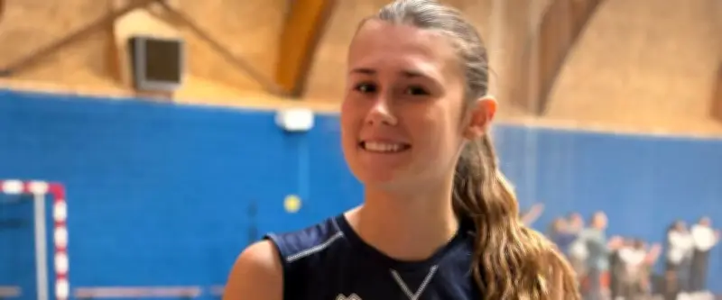 Noémie Farran, espoir de l'Arago de Sète, brille aux Volleyades