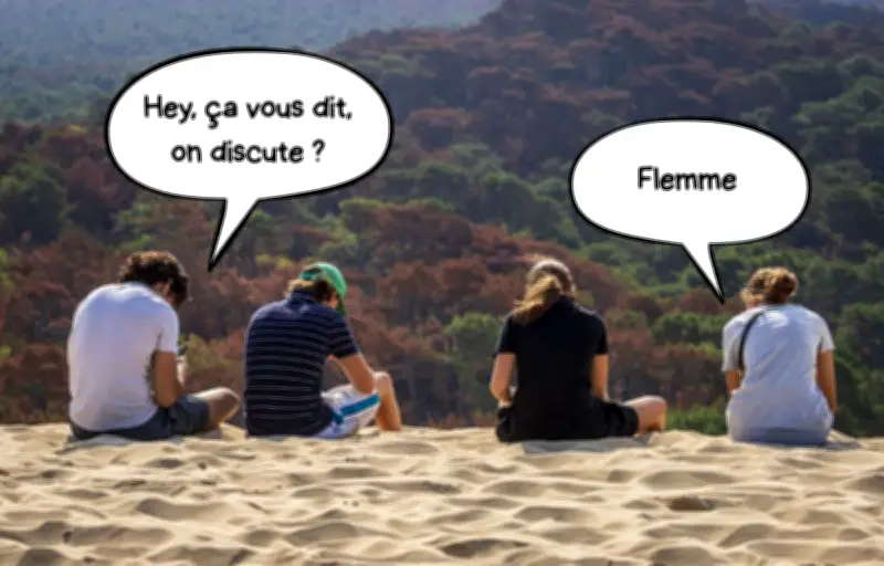Nous parlons de moins en moins : une étude américaine le confirme