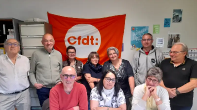Nouvelle équipe CFDT Lozère élue pour quatre ans