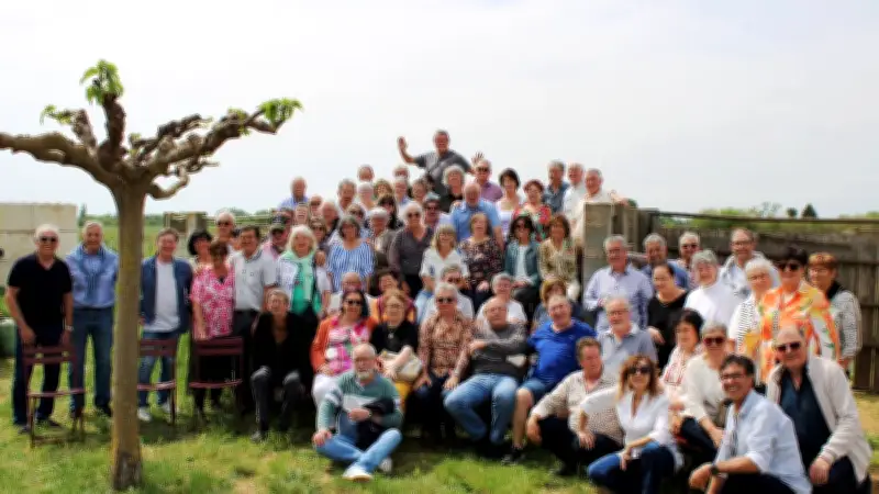 Nés en 1956 : 73 convives réunis à la manade du Saule pour leurs 70 ans
