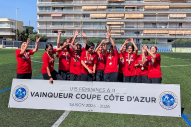 OGC Nice U15 féminines remporte la Coupe Côte d'Azur sans suspense