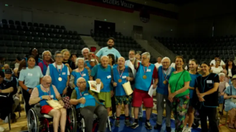 Olymp'Ehpad : 110 seniors réunis à Béziers pour la 3e édition