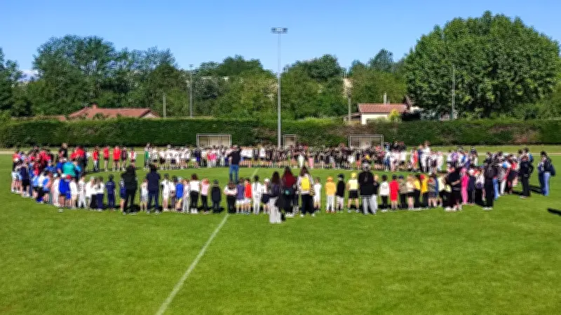 Olympiades scolaires : sport, convivialité et esprit d'équipe à Salindres