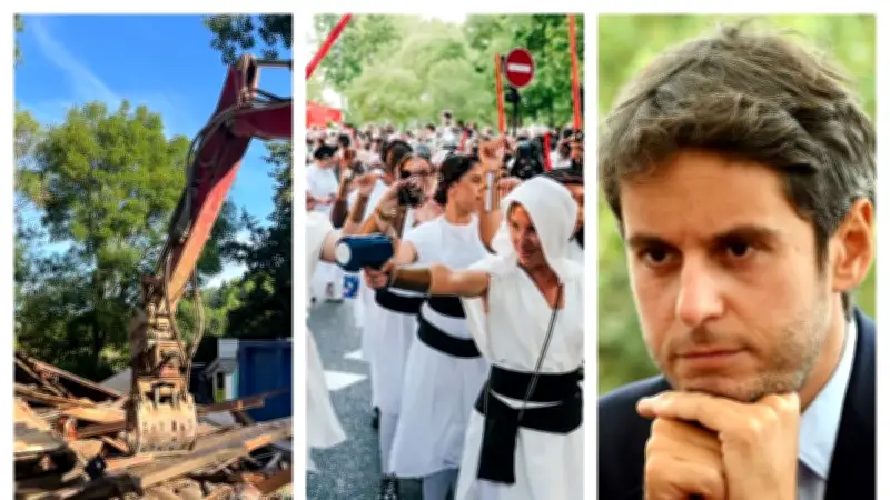 Opération anti-cabanes dans l'Hérault : Attal vers 2027, la feria à Nîmes