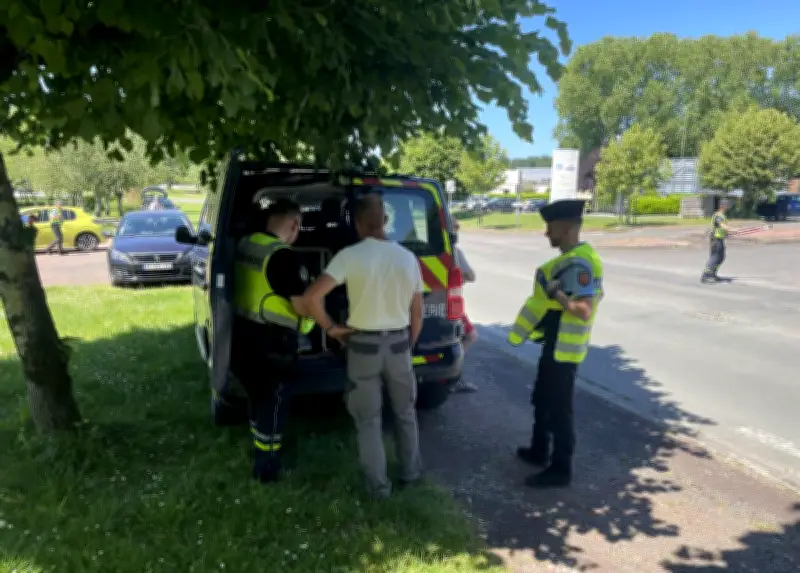 Opération « Routes bleues » à Jonzac : 955 véhicules contrôlés