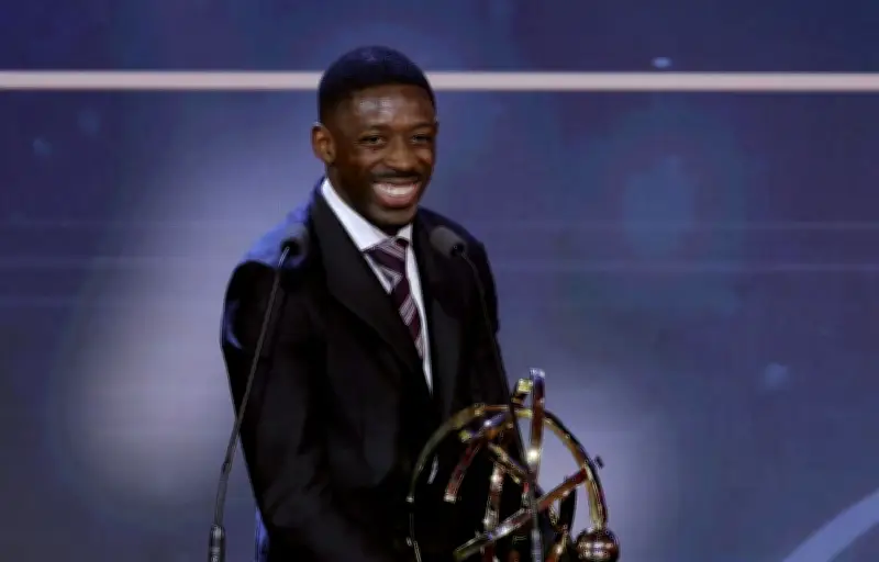 Ousmane Dembélé conserve son titre de meilleur joueur de Ligue 1